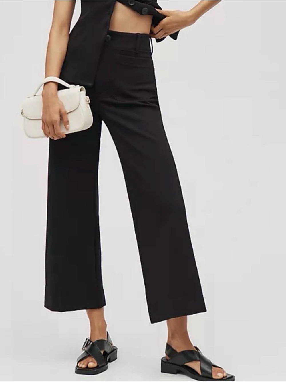 Maeve the Colette high rise wide leg pant magic fabric